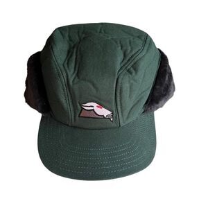 RARE VTG Pearl Jam "Evil Goat" Outdoor Winter Yukon Hat -Sz L -MINT